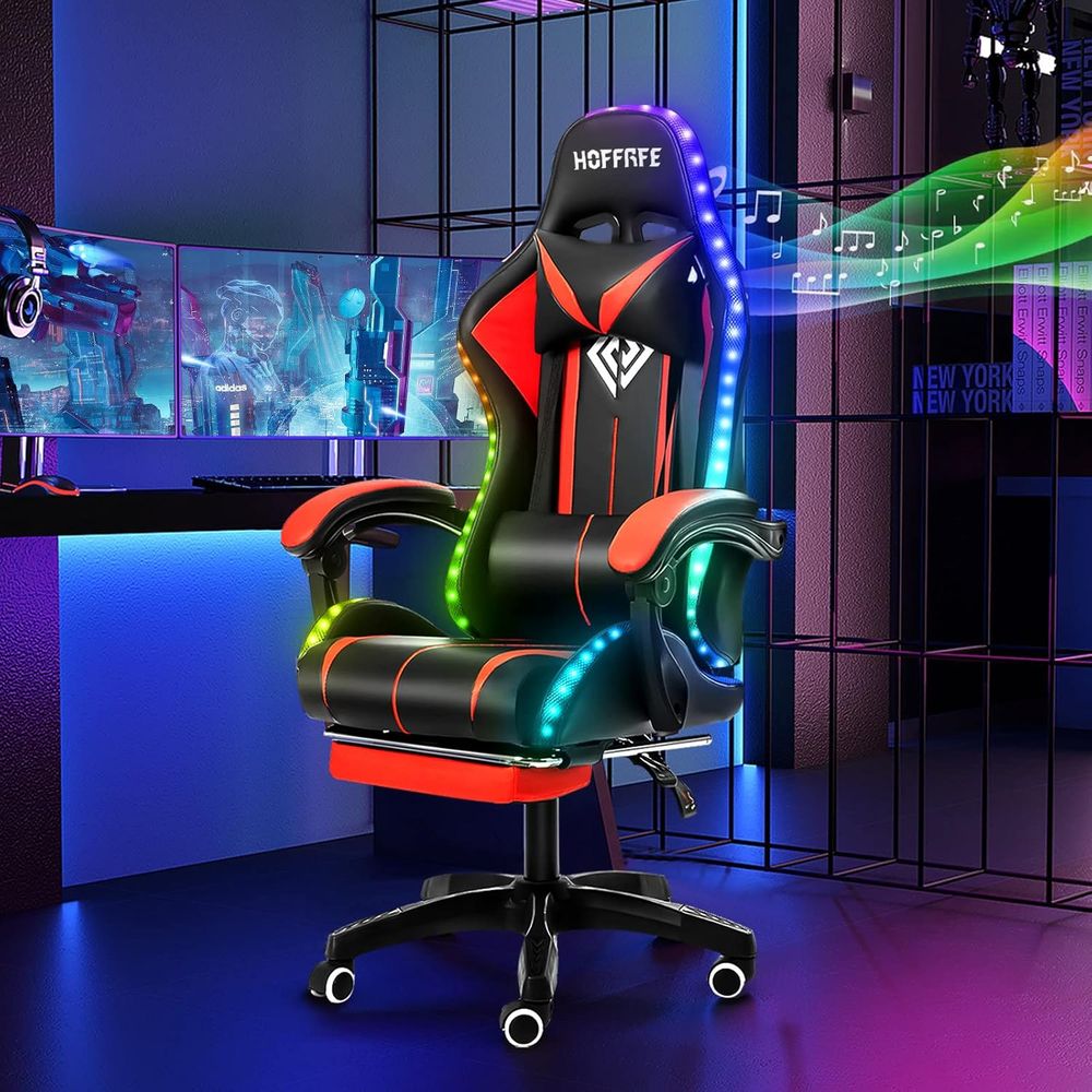 RGB Gaming Chair with Speakers - огляд і ціна Rgb Gaming Chair
