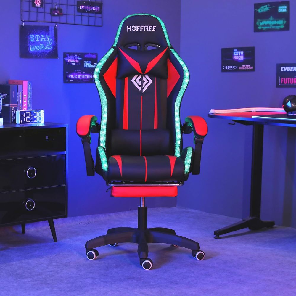 RGB Gaming Chair with Speakers - огляд і ціна Rgb Gaming Chair