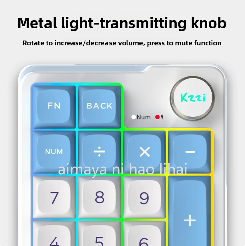 Kzzi K20 Mini Keypad Three Mod - огляд і ціна Esports Gaming Keyboard