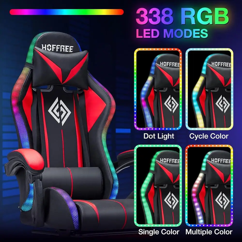 Ergonomic High-Back Gaming Cha - огляд і ціна Rgb Gaming Chair
