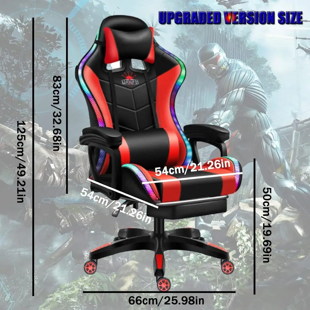 Ergonomic High-Back Gaming Cha - огляд і ціна Rgb Gaming Chair