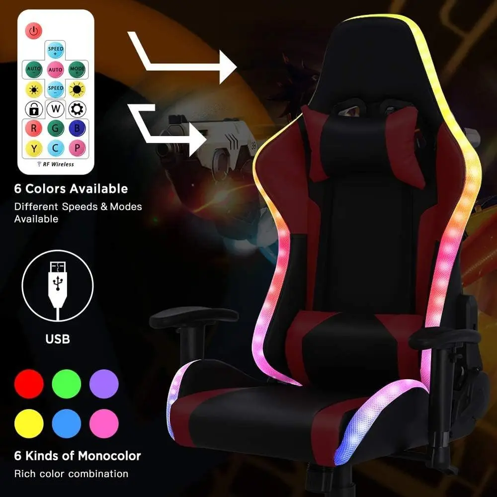 Ergonomic High-Back Gaming Cha - огляд і ціна Rgb Gaming Chair
