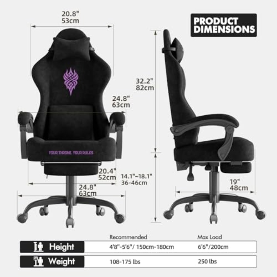 Gaming Chairs for Video Gamers - огляд і ціна Video Gaming & Esports Usd Acc
