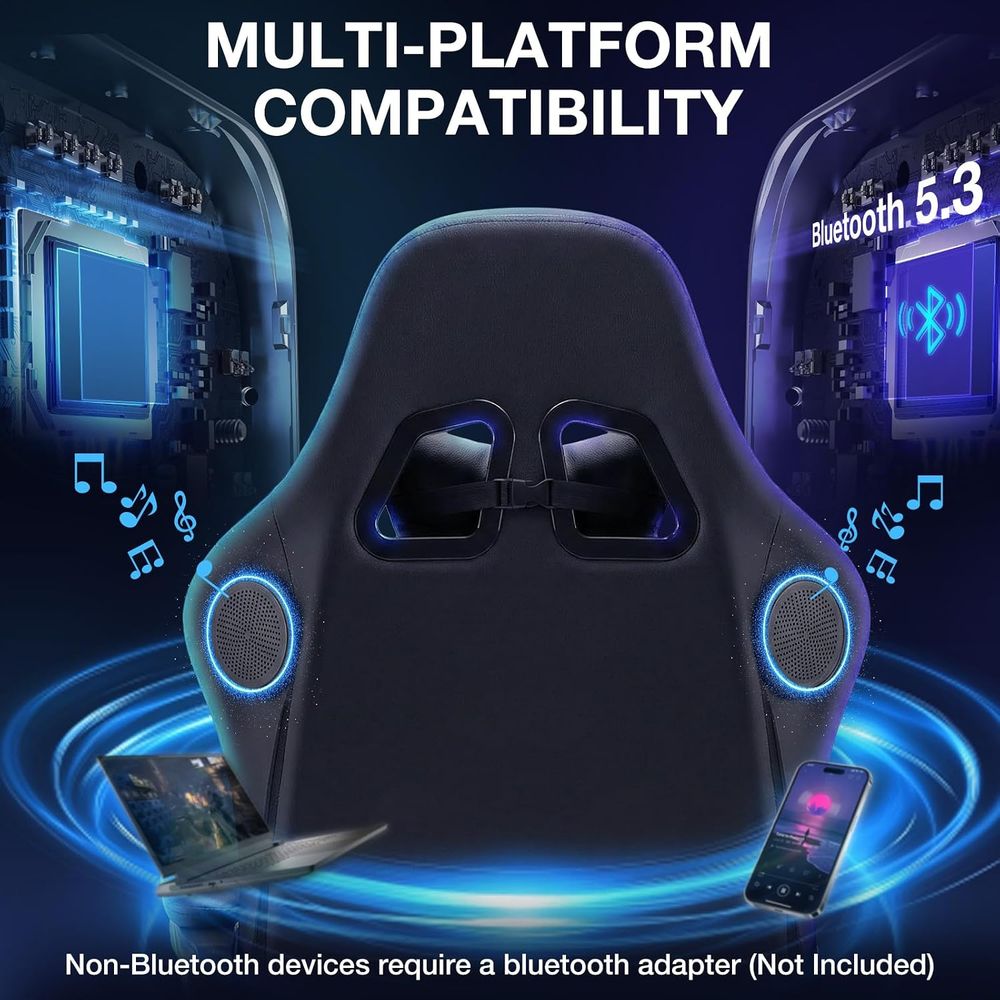 RGB Gaming Chair with Bluetoot - огляд і ціна Rgb Gaming Chair