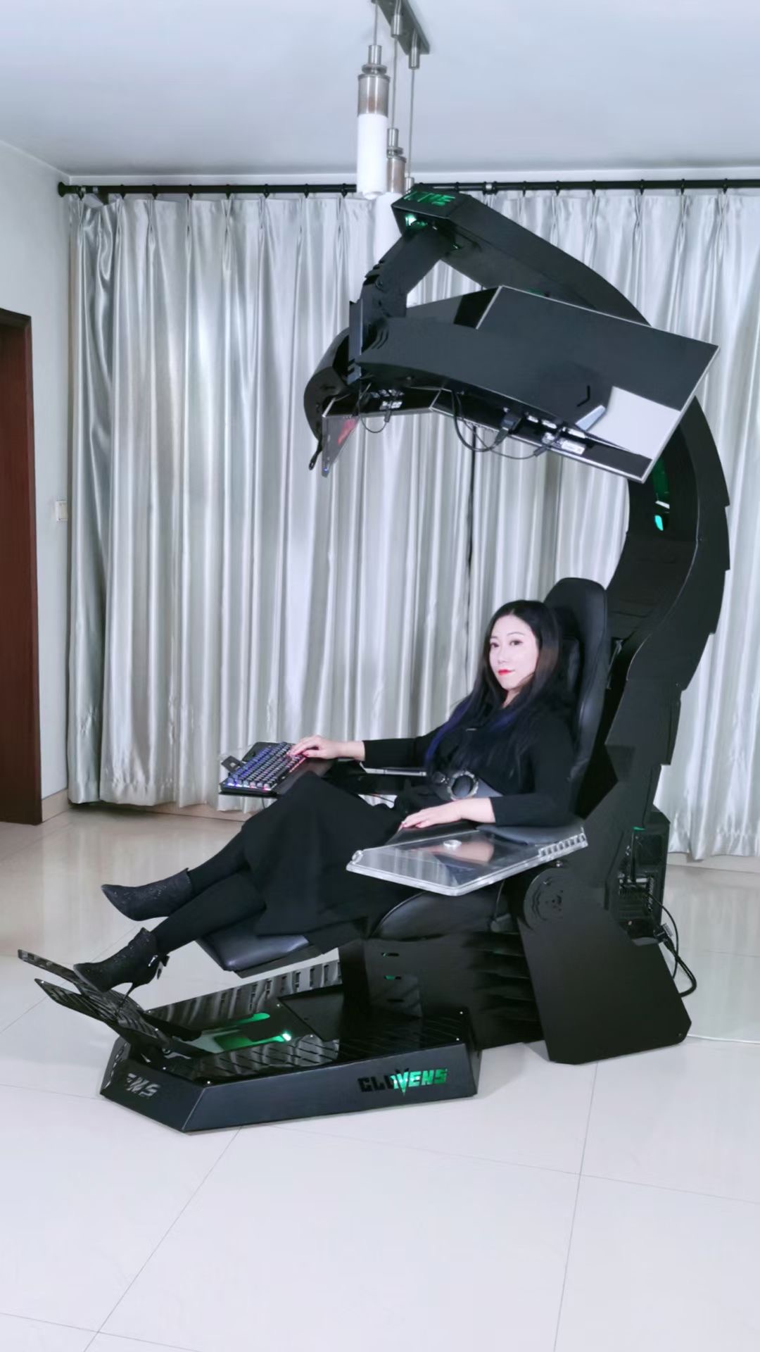 Unicorn Cluvens Brand Scorpio  - огляд і ціна Rgb Gaming Chair