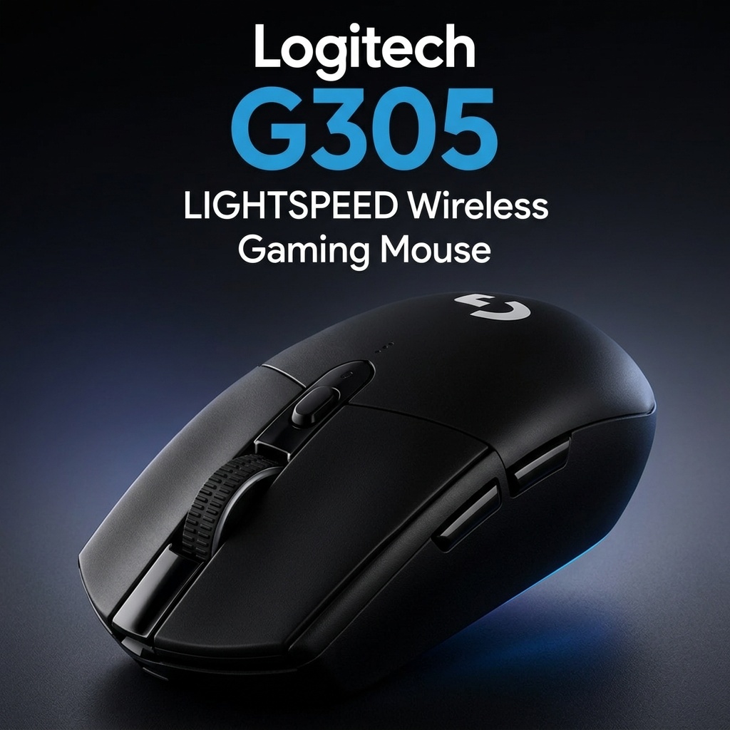 Logitech G305 Wireless Gaming  - огляд і ціна Esports Gaming Mouse Weight Adjustable