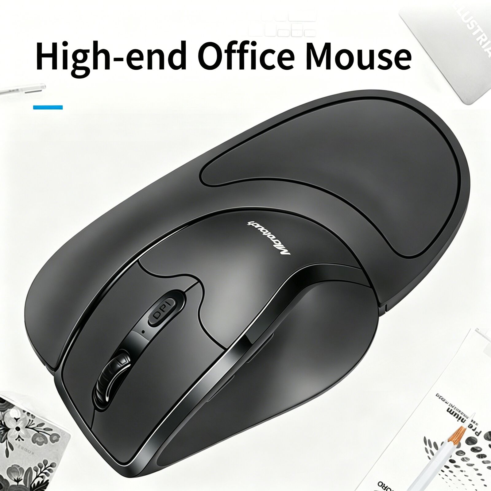 2.4GHz Wireless Vertical Ergon - огляд і ціна Esports Gaming Mouse Weight Adjustable