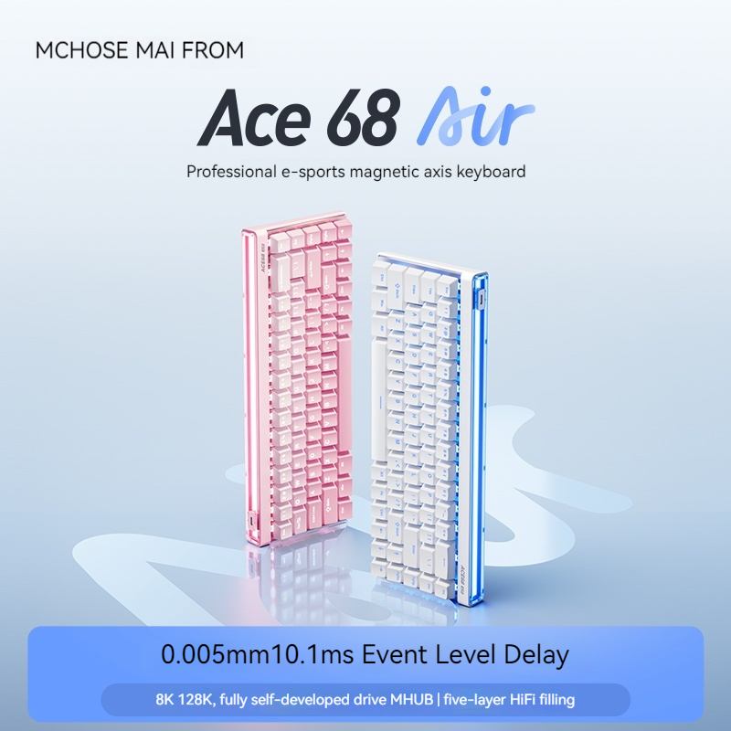 Mchose Ace68 Air Magnetic Axis - огляд і ціна Esports Gaming Keyboard