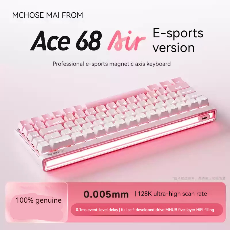 Mchose Ace68 Air Magnetic Axis - огляд і ціна Esports Gaming Keyboard